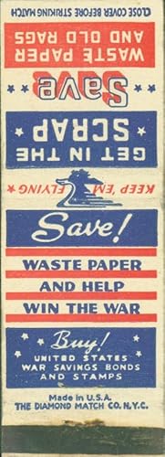 Help the War: Save Paper; Save Waste Paper and Help Win the War; Save Waste Paper: Help fight The...