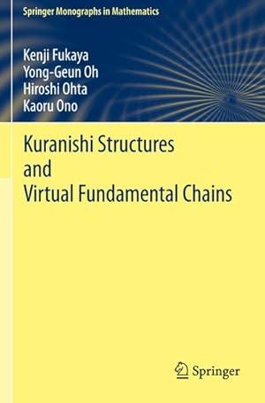 Bild des Verkufers fr Kuranishi Structures and Virtual Fundamental Chains zum Verkauf von AHA-BUCH GmbH