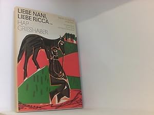 Seller image for Liebe Nani, liebe Ricca: Malbriefe und Holzschnitte von der Achalm for sale by Book Broker
