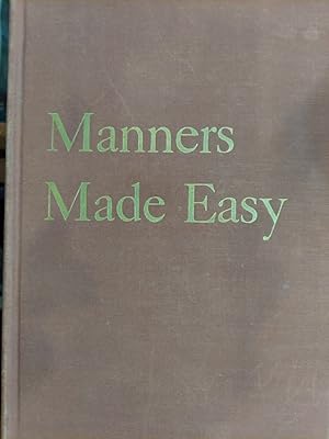 Seller image for Manners Made Easy for sale by The Book House, Inc.  - St. Louis