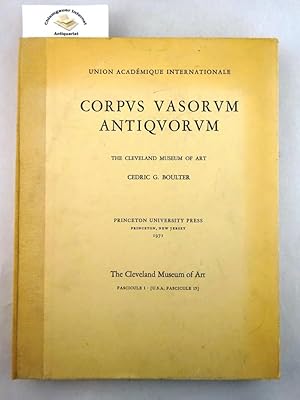 Corpus Vasorum Antiquorum, U. S. A. Fasc 15 Cleveland Museum of Art, Fasc. 1. (Corpus Vasorum Ant...