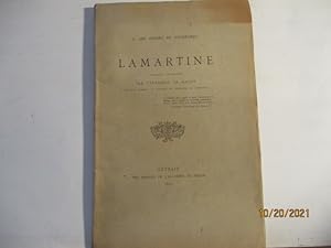 Lamartine par G. des Godins de Souhesmes