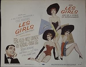 Immagine del venditore per Les Girls Title Card 1957 Gene Kelly, Mitzi Gaynor, Kay Kendall venduto da AcornBooksNH