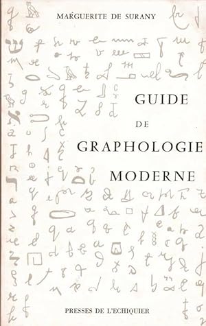 Imagen del vendedor de Guide de graphologie moderne a la venta por LE GRAND CHENE