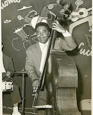 "Charlie MINGUS" Photo originale argentique fin années 50