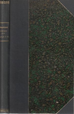 Bild des Verkufers fr Die Literatur des In- und Auslandes ber Friedrich den Groen. - zum Verkauf von Antiquariat Tautenhahn