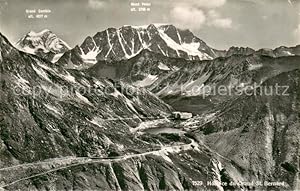 Bild des Verkufers fr Postkarte Carte Postale 13756817 Grand-St-Bernard VS Hospice du Grand St Bernard Grand Combin Mont Velan zum Verkauf von Versandhandel Boeger