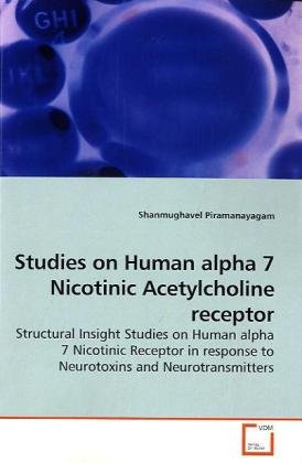 Bild des Verkufers fr Studies on Human alpha 7 Nicotinic Acetylcholine receptor: Structural Insight Studies on Human alpha 7 Nicotinic Receptor in response to Neurotoxins and Neurotransmitters zum Verkauf von WeBuyBooks