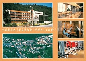 Postkarte Carte Postale 73755260 Trencianske Teplice Slovakia Hotel Polnohospodar Gastraeume Fitn...