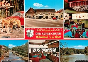 Postkarte Carte Postale 73759047 Stukenbrock Safari Park Hotel Restaurant Cafe Der Kuehle Grund G...