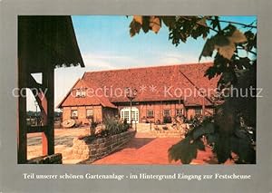 Postkarte Carte Postale 73755408 Legden Ferien und Freizeithof Steinkuhle Gartenanlage Eingang zu...