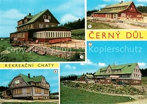 Postkarte Carte Postale 73758847 Cerny Dul Schwarzenthal Rekreacni Chaty Berghaeuser Cerny Dul Sc...