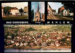 Bild des Verkufers fr Postkarte Carte Postale 73761226 Bad Godesberg Marktplatz Drachenfels St Severin Mainzer Strasse Blick a zum Verkauf von Versandhandel Boeger
