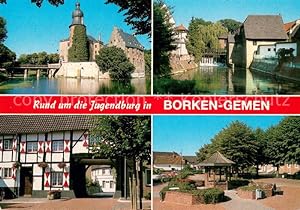 Postkarte Carte Postale 73758576 Borken Westfalen Jugendburg Details Borken Westfalen