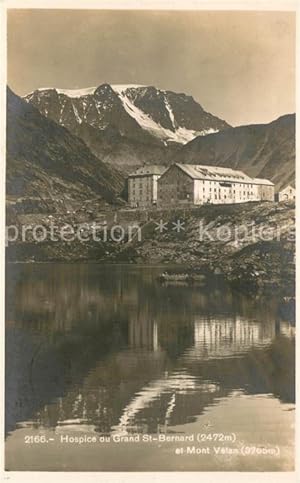 Bild des Verkufers fr Postkarte Carte Postale 13759634 Grand Saint Bernard Hospice du Grand Saint Bernard et Mont Velan Grand zum Verkauf von Versandhandel Boeger