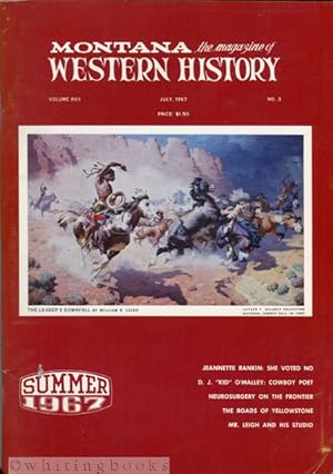 Bild des Verkufers fr Montana: The Magazine of Western History - Volume XVII, No. 3 - Summer (July) 1967 zum Verkauf von Whiting Books