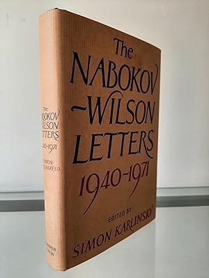 Seller image for The Nabokov-Wilson Letters 1940-1971 for sale by MDS BOOKS