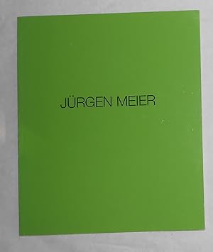 Seller image for Jurgen Meier (Josef Albers Museum Quadrat Bottrop 5 February - 5 March 1989) *** SIGNED COPY WITH ORIGINAL SIGNED PRINT *** for sale by David Bunnett Books