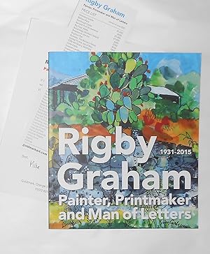 Bild des Verkufers fr Rigby Graham - Painter Printmaker and Man of Letters (Goldmark, Rutland 2020) zum Verkauf von David Bunnett Books