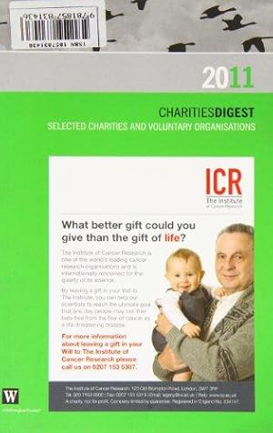 Bild des Verkufers fr Charities Digest 2011 zum Verkauf von WeBuyBooks