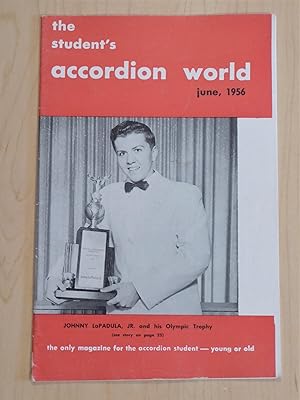 The Student's Accordion World June 1956 - Johnny LaPadula jr.