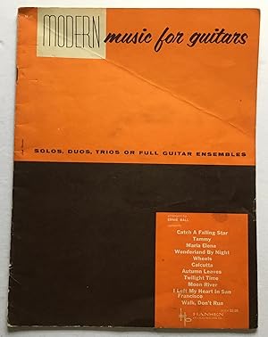 Seller image for Modern music for guitars. for sale by Monkey House Books