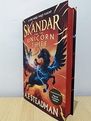 Seller image for Skandar and the Unicorn Thief (Volume 1) (Signed First Edition with sprayed edges) for sale by Fialta Books