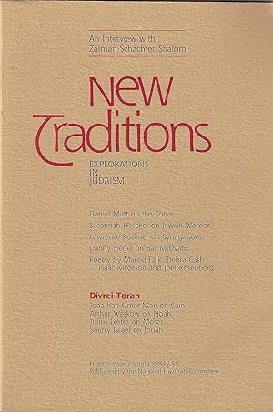 Image du vendeur pour New Traditions Explorations in judaism Issue 1 mis en vente par abibliodocs