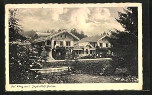 Bild des Verkufers fr Ansichtskarte Bad Knigswart, am Jagdschloss Glatzen zum Verkauf von Bartko-Reher