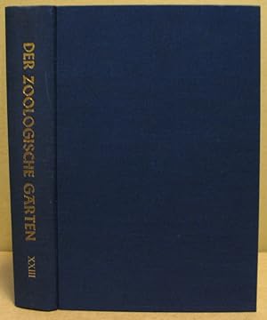 Der Zoologische Garten. Neue Folge. 23. Band. Zeitschrift für die gesamte Tiergärtnerei.