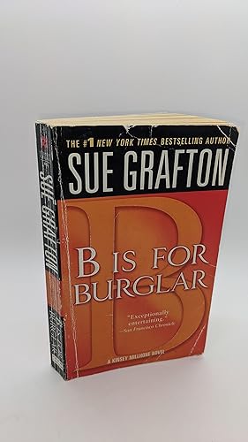 By Sue Grafton Kinsey Millhone Mysteries B is for Burglar 9780330315838 