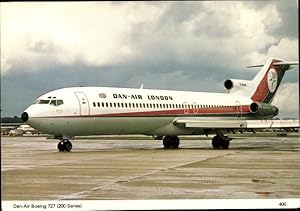 Seller image for Ansichtskarte / Postkarte Passagierflugzeug, Boeing 727 200, Britische Fluggesellschaft Dan-Air London for sale by akpool GmbH