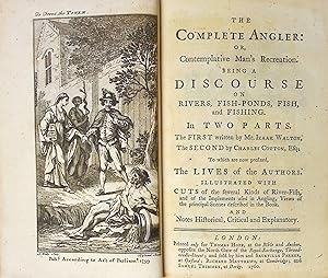 Seller image for The Complete [Compleat] Angler; or, Contemplative Man's Recreation in Two Parts. Hawkins Edition for sale by Barter Books Ltd