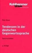 Bild des Verkufers fr Tendenzen in Der Deutschen Gegenwartssprache Sprachvariet Ten zum Verkauf von WeBuyBooks