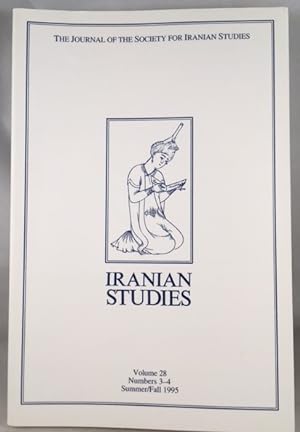 Immagine del venditore per Iranian Studies: The Journal of the Society of Iranian Studies Vol. 28; No. 3-4, Summer/Fall 1995 venduto da Great Expectations Rare Books