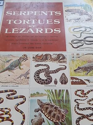 serpents tortues et lézards encyclopédie par le timbre