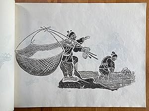 Book of 46 B&W Chinese rubbings