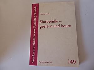 Bild des Verkufers fr Sterbehilfe - gestern und heute. Werkstattschriften zur Sozialpsychiatrie Band 49. Softcover zum Verkauf von Deichkieker Bcherkiste