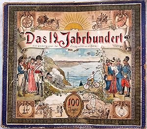 Das 19.Jahrhundert, ein Gedenkspiel für Jung und Alt. 100 Jahre. Komplettes Spiel mit Spielanleit...