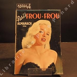 Imagen del vendedor de Almanach 1956 de Paris Frou Frou : Diana Dors (couverture) - Si ve m'tait conte - Strip, Strip Hurrah! - L'amour et le soleil - Le tout-Paris de la joie - La pin-up autour du monde - Des sports et des filles a la venta por Librairie-Bouquinerie Le Pre Pnard