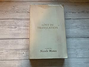 Imagen del vendedor de Lost in Translation a la venta por Nangle Rare Books