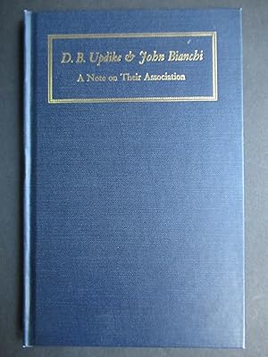 Immagine del venditore per D. B. UPDIKE & JOHN BIANCHI venduto da First Folio    A.B.A.A.
