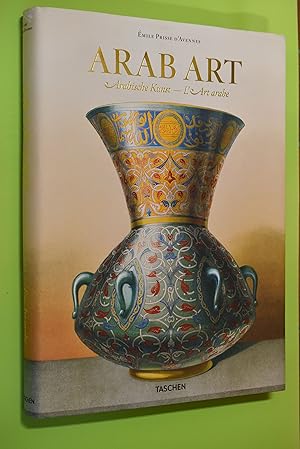 Bild des Verkufers fr Arab art: the complete plates from L`art arabe and the Oriental Album = Arabische Kunst. Emile Prisse d`Avennes. Essay by Sheila Blair & Jonathan Bloom. With a selection of orig. texts by mile Prisse d`Avennes & James Augustus St. John zum Verkauf von Antiquariat Biebusch