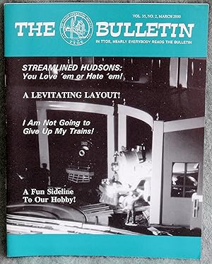 Bild des Verkufers fr Toy Train Operating Society Bulletin March 2000 Vol. 35 No. 2 zum Verkauf von Argyl Houser, Bookseller