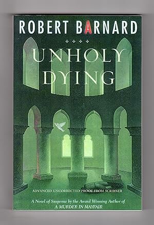 Seller image for UNHOLY DYING for sale by BOOKFELLOWS Fine Books, ABAA