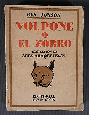 Seller image for Volpone o El zorro for sale by Antigedades Argar