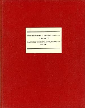 Book of the Hastings Christmas Tournament 1936-1937 (Limited Editions-Volume IV)