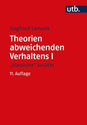 Imagen del vendedor de Theorien Abweichenden Verhaltens I -Language: german a la venta por GreatBookPrices