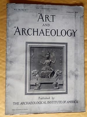 Art and Archaeology, an illustrated monthly magazine, vol IX, no 2, February 1920: The American I...