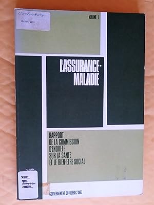 Rapport de la commission d'enquête sur la santé et le bien-être social, 7 tomes (15 livres)